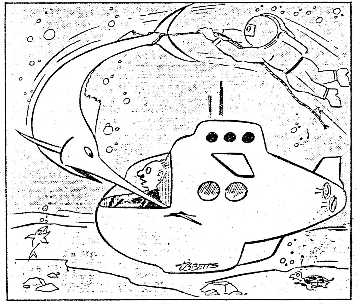 swordfish cartoon