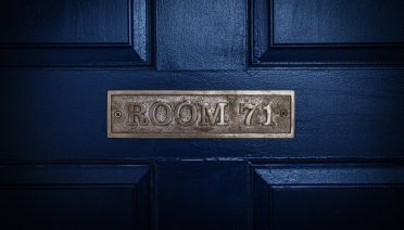 The entrance to Room 71. (Photo by Daniel Hentz, © Woods Hole Oceanographic Institution)