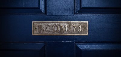 The entrance to Room 71. (Photo by Daniel Hentz, © Woods Hole Oceanographic Institution)