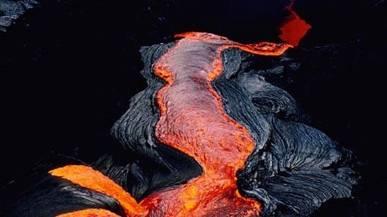 lava flow