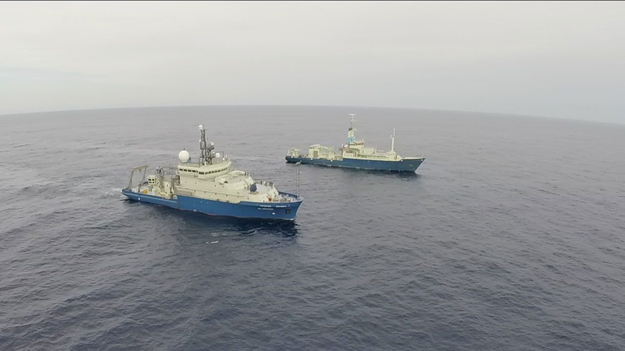 old and new ships