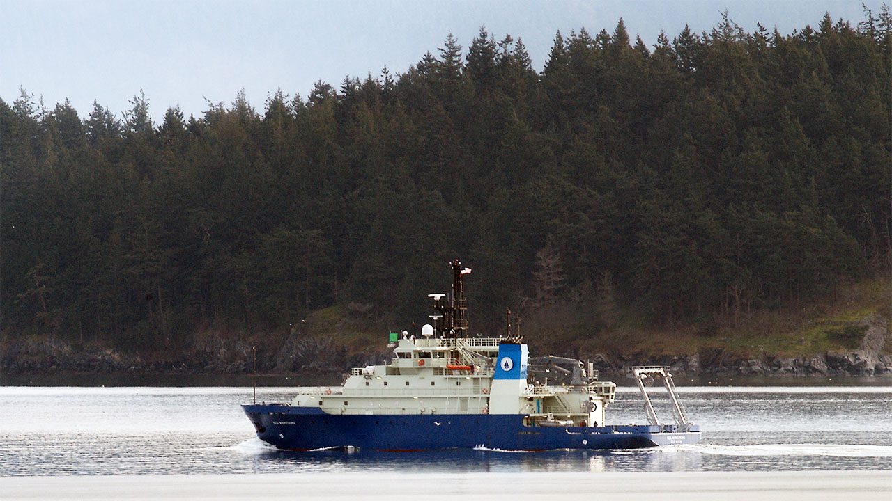 R/V Neil Armstrong sea trials