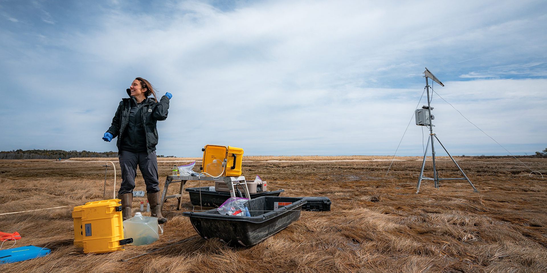 Julia Guimond (Photo by Brady Clarke © Woods Hole Oceanographic Institution.)
