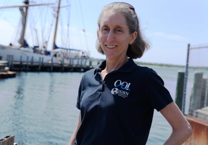 WHOI data scientist Stace Beaulieu (Photo by Elise Hugus © Woods Hole Oceanographic Institution)
